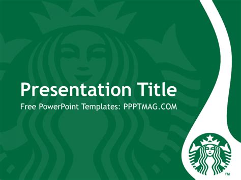 Starbucks Powerpoint Template